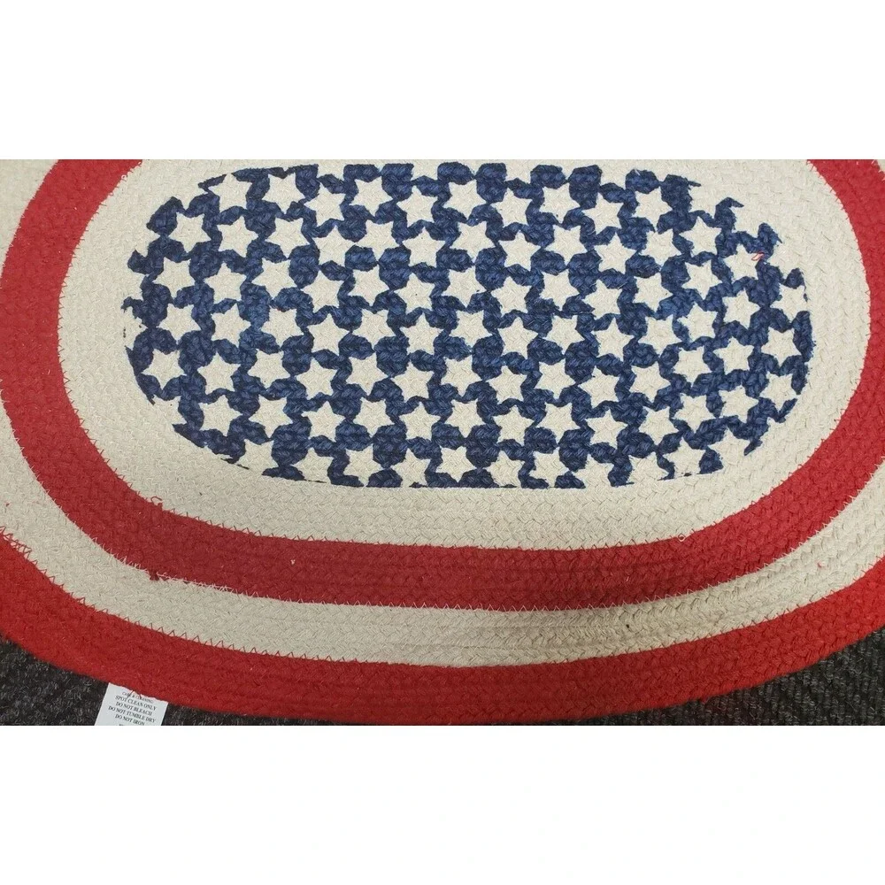 Oval Braided Kitchen Accent Rug (20